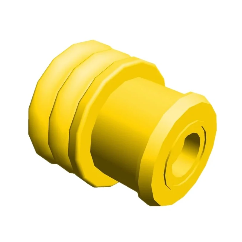 TE Connectivity MCP Automotive Connector Seal Wire Seal Plug-In Male Silicone Yellow 8.2x8.2x8.5mm 963245-1