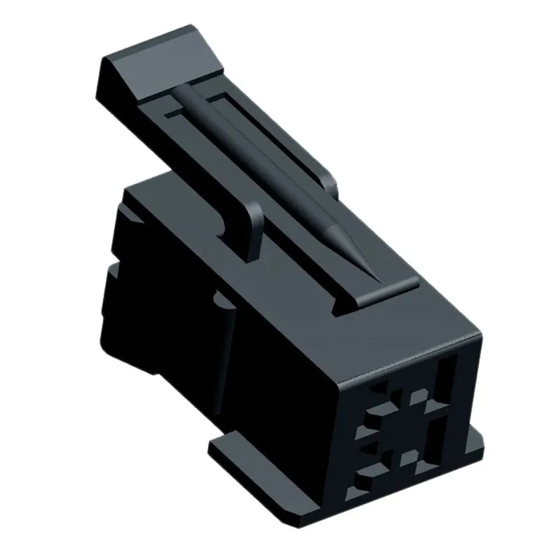 TE Connectivity Junior Power Timer Automotive Connector Female Black 4 Way Crimp Termination 929504-1