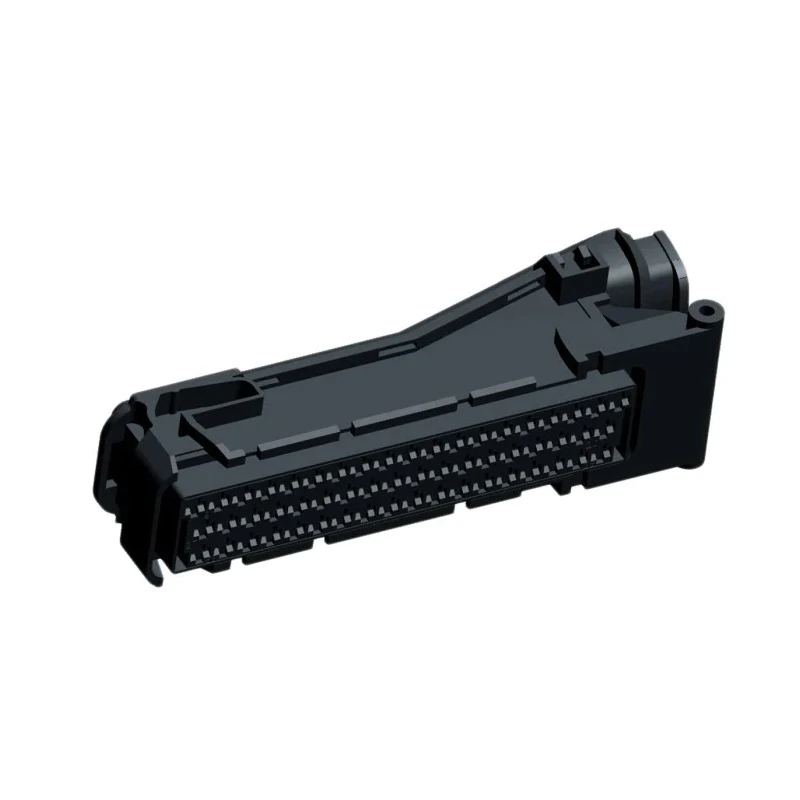 TE Connectivity Junior Power Timer Automotive Connector Female Black Plug-in 55 Way Crimp Termination 828907-1