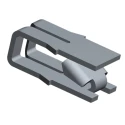 TE Connectivity 624 Splice Connector Grey Uninsulated Tin 18AWG 7.62mm Thickness 3mm 62420-1