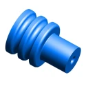 TE Connectivity Automotive Connector Seal Junior Power Timer Cable Male Wire Seal Plug-In 963294-1