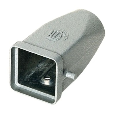 TE Connectivity HA Range Heavy Duty Power Connector Hood Panel Mount Die Cast Zinc Body IP65 1-1102101-7