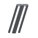 TE Connectivity MQS Glass Filled Polyamide Male 94 Way TPA Lock Automotive Connector Accessory 1-1355134-1