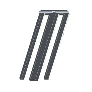 TE Connectivity MQS Glass Filled Polyamide Male 94 Way TPA Lock Automotive Connector Accessory 1-1355134-1