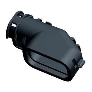 TE Connectivity HDSCS 12-way Automotive Connector Backshell Black 21.6mm Width 29.1mm Height 12 Contacts 1563110-1