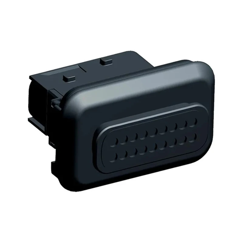 TE Connectivity HDSCS Automotive Connector Male Black Plug-in 18 Way Crimp Termination 40A 1-1564526-1
