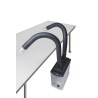 Weller Solder Fume Extractor 230V, 100 W, Max Air Flow 140m³/h, F7 Pre Filter, Model MG130 Kit 2
