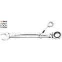 Facom Combination Ratchet Spanner Satin Chrome Height Safe 165mm Overall 11 mm 467.11SLS