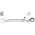Facom Combination Ratchet Spanner Satin Chrome Height Safe 208mm Overall 16 mm 467.16SLS