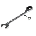 Facom Combination Ratchet Spanner Satin Chrome Height Safe 24 mm Size 321 mm Overall Length 467.24SLS