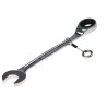 Facom Combination Ratchet Spanner Satin Chrome Height Safe 24 mm Size 321 mm Overall Length 467.24SLS