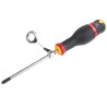 Facom Standard Philips Screwdriver PH2 Tip, 125 mm Blade, 245 mm Overall, Bi-Material Handle ANP2X125SLS
