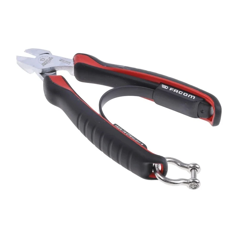 Facom Diagonal Side Cutter 160mm Jaw Width 24mm Chrome Vanadium Molybdenum Steel 192.16CPESLS