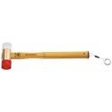 Facom Mallet Replaceable Face Aluminium Head 0.375 kg Wood Handle 207A.40CBSLS