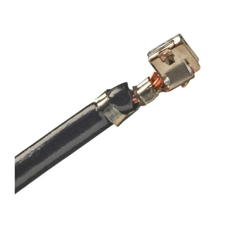 Molex 560124 Series Female Crimp Terminal, 22 AWG Min Crimp, 22 AWG Max, 3A Current, Tin Plating, Copper Alloy 560124-0101