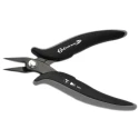 CK 1-Piece Round Nose Plier, 145mm Overall Length, 31mm Jaw, ESD Safe, Black Oxide Finish T3890