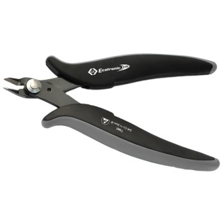 CK Full Flush ESD Safe Side Cutter 139mm Overall Length 3mm Max Cutting Capacity T3885