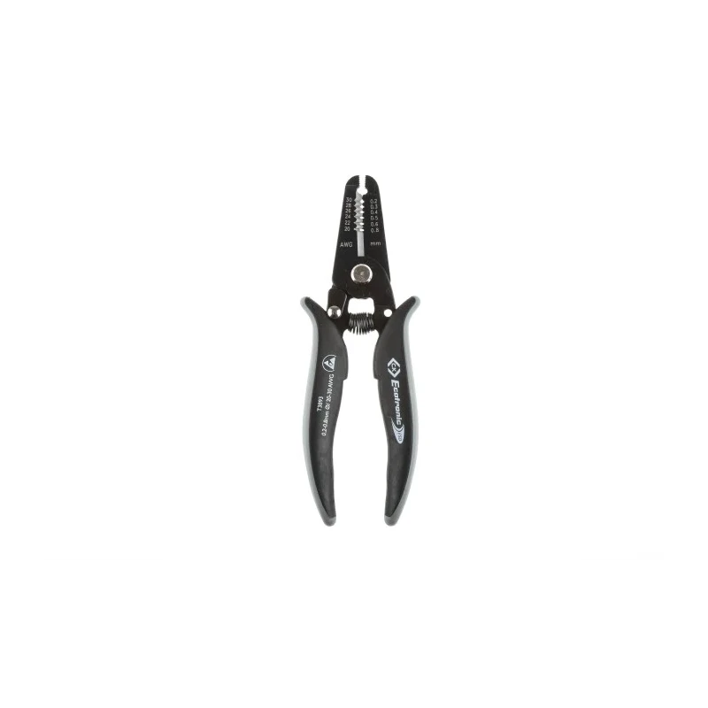 CK Wire Dual Component Wire Stripper 0.2 to 0.8 mm Stripping Range 168mm Overall Length T3893