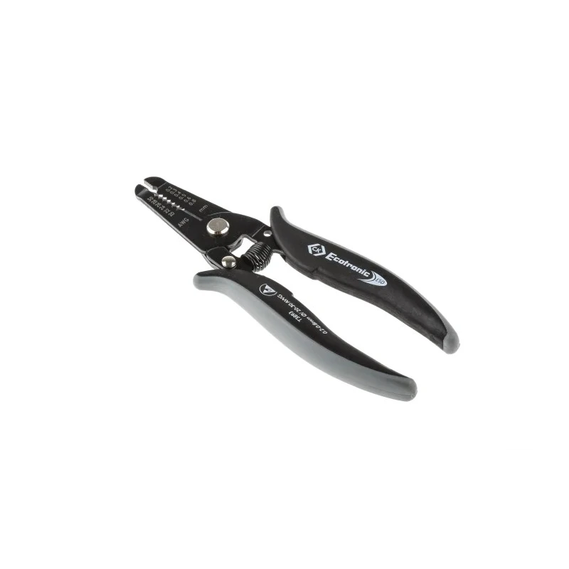 CK Wire Dual Component Wire Stripper 0.2 to 0.8 mm Stripping Range 168mm Overall Length T3893