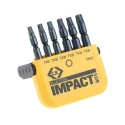 CK Torx Impact Bit Set Steel 6 Pieces with Torx Drive T4513