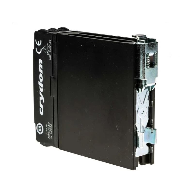 Crydom Solid State Relay DR22 Series, 30 A Load Current, 200 V DC Load Voltage, DIN Rail Mount DR22