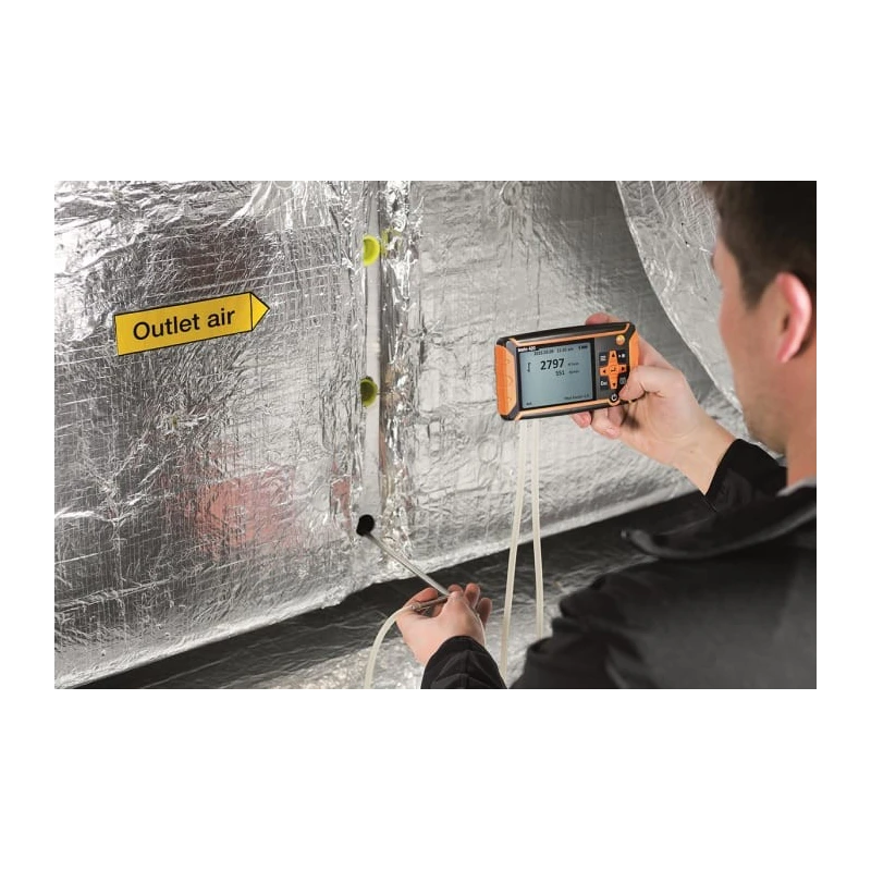Testo Volume Flow Hood for Use with Testo 420 Series 0563 4200 Bluetooth-Enabled Environmental Measurement Accessory