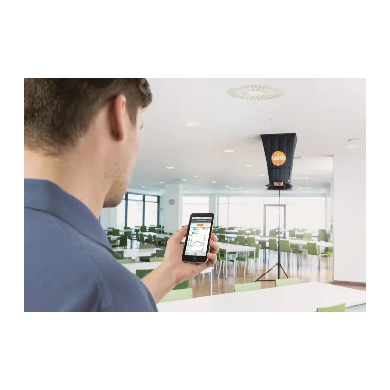 Testo Volume Flow Hood for Use with Testo 420 Series 0563 4200 Bluetooth-Enabled Environmental Measurement Accessory