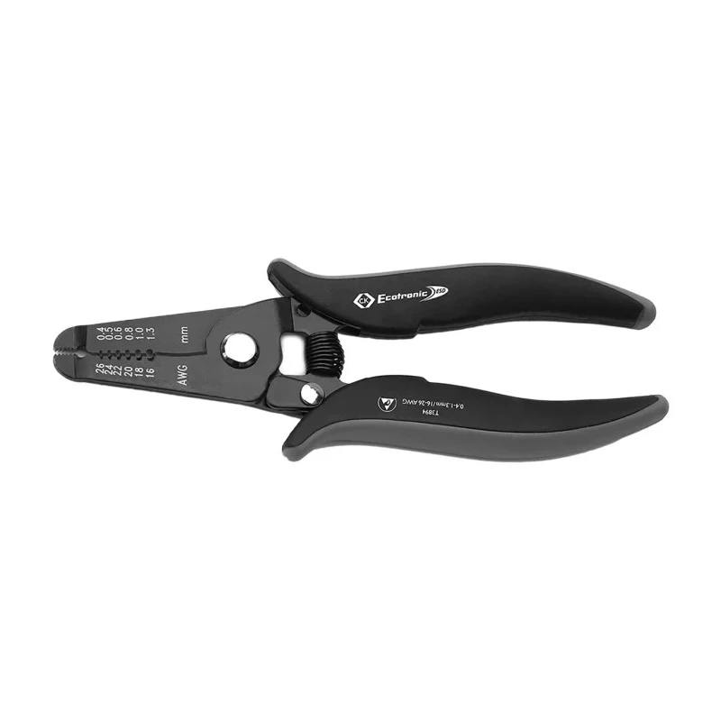 CK CK Series Wire Dual Component Wire Stripper, Stripping Range Ø 0.4 → 1.3 mm, 168mm Overall T3894