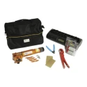 Fenner Drives Spot Welder 240 V Welding Kit with Battery Charger, Cutting Shears, Flash Cutters, Model 5700539