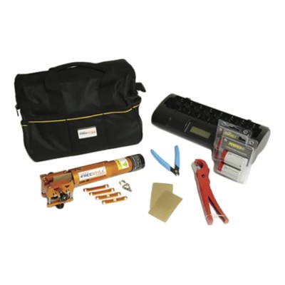 Fenner Drives Spot Welder 240 V Welding Kit with Battery Charger, Cutting Shears, Flash Cutters, Model 5700539
