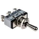 APEM Toggle Switch Panel Mount On-Off-On SPDT 400 V ac Screw Terminal 10A 637H