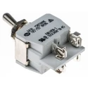 APEM Toggle Switch Panel Mount On-Off DPST Screw Terminal 24 V dc 400 V ac 641H