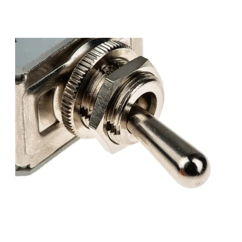 APEM Toggle Switch Panel Mount On-Off DPST Screw Terminal 24 V dc 400 V ac 641H