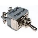 APEM Toggle Switch Panel Mount On-Off DPST Screw Terminal 24 V dc 400 V ac 641H