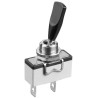 APEM Toggle Switch Panel Mount On-On SPDT 10A 250V AC Nickel Plated Brass Actuator 635H/2+U282
