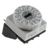 Hartmann Slot Rotary Coded DIP Switch Through Hole Angular 2.54mm Pitch 42 V max P65THR103L254