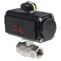 RS PRO Ball type Pneumatic Actuated Valve 10 bar, Spring Return, 80°C Maximum Operating Temperature 910-8513