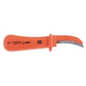 ITL Insulated Tools Ltd Insulated Cable Knife VDE 1000V Approved, 175mm Overall Length, 65mm Hardened Steel Blade 911-1156