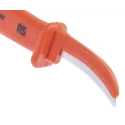 ITL Insulated Tools Ltd Insulated Cable Knife VDE 1000V Approved, 175mm Overall Length, 65mm Hardened Steel Blade 911-1156
