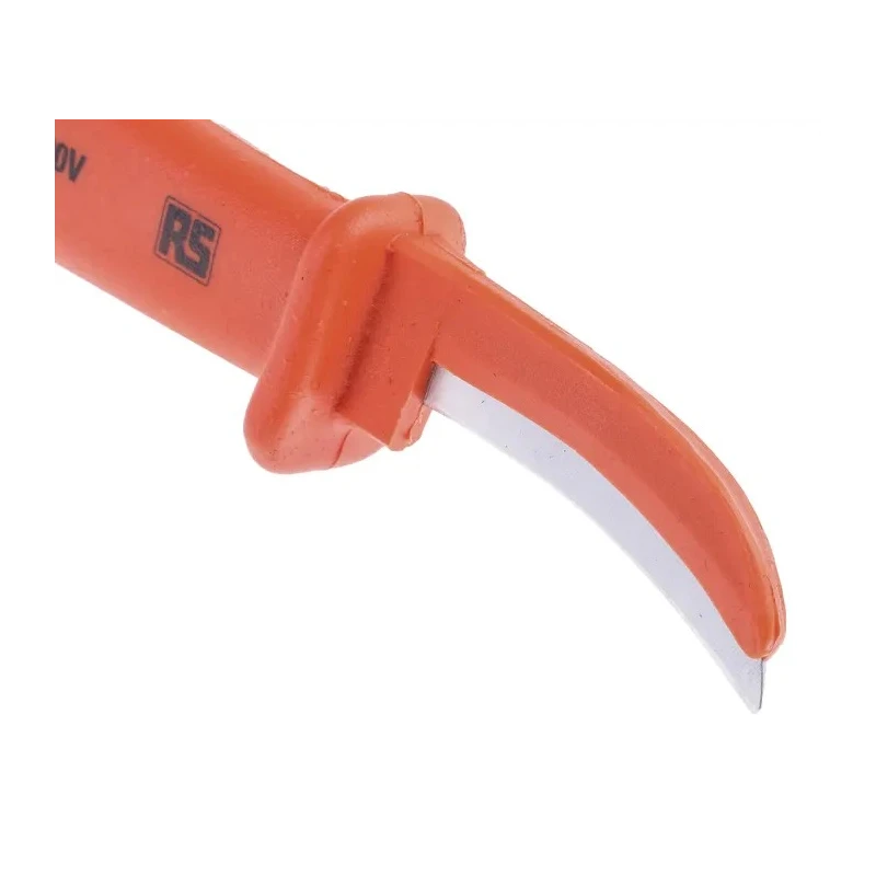 ITL Insulated Tools Ltd Insulated Cable Knife VDE 1000V Approved, 175mm Overall Length, 65mm Hardened Steel Blade 911-1156
