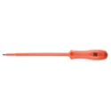 ITL Insulated Tools Ltd Insulated Screwdriver PZ1 Tip 200mm Blade Nylon 11 Handle Alloy Steel Blade VDE 1000V 911-1134
