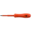 ITL Insulated Tools Ltd Insulated Screwdriver with PZ1 Tip, 75 mm Blade, Nylon 11 Handle, VDE/1000V Approved, 152mm 911-1130