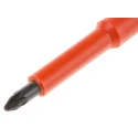 ITL Insulated Tools Ltd Insulated Screwdriver with PZ1 Tip, 75 mm Blade, Nylon 11 Handle, VDE/1000V Approved, 152mm 911-1130