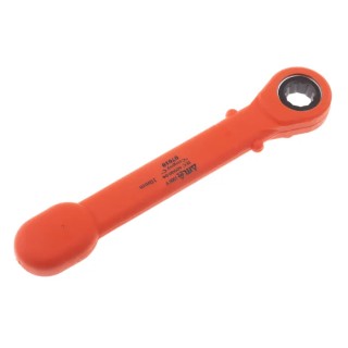 ITL Insulated Tools Ltd Insulated Ring Spanner 10 mm, 201 mm Overall Length, Chrome Vanadium Steel, VDE/1000V 911-1308