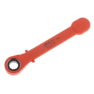 ITL Insulated Tools Ltd Insulated Ring Spanner 13 mm, 218mm Overall Length IEC 60900 VDE/1000V Approved 911-1310