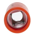 ITL Insulated Tools Ltd 1/2 in Drive 15 mm 12 Point Square Socket VDE 1000V Approved Nylon 11 Insulated 50mm 911-1427