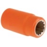 ITL Insulated Tools Ltd 1/2 in Drive 14 mm 12 Point Square Socket VDE 1000V Approved, 50 mm Overall Length 911-1424