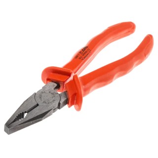 ITL Insulated Tools Ltd Insulated Combination Plier Standard 240mm Length 35mm Jaw Chrome Vanadium Steel VDE/1000V
