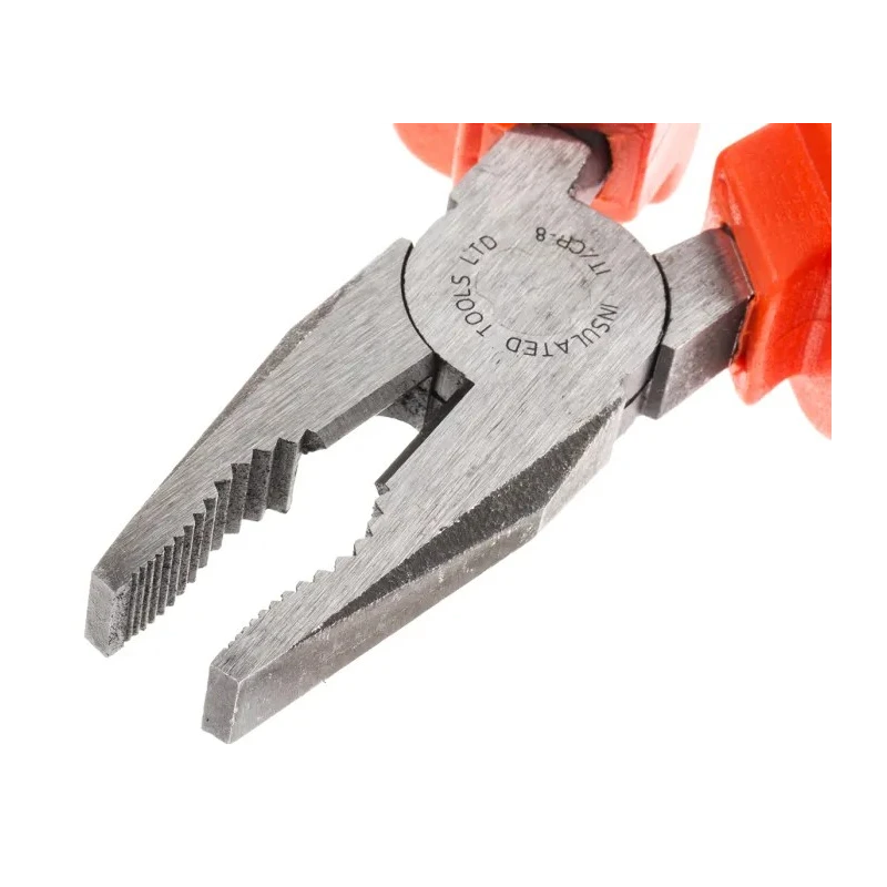 ITL Insulated Tools Ltd Insulated Combination Plier Standard 240mm Length 35mm Jaw Chrome Vanadium Steel VDE/1000V