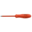 ITL Insulated Tools Ltd Insulated Screwdriver PZ0 Tip 75 mm Blade Nylon 11 Handle VDE 1000V Approved 150mm Overall PZ0